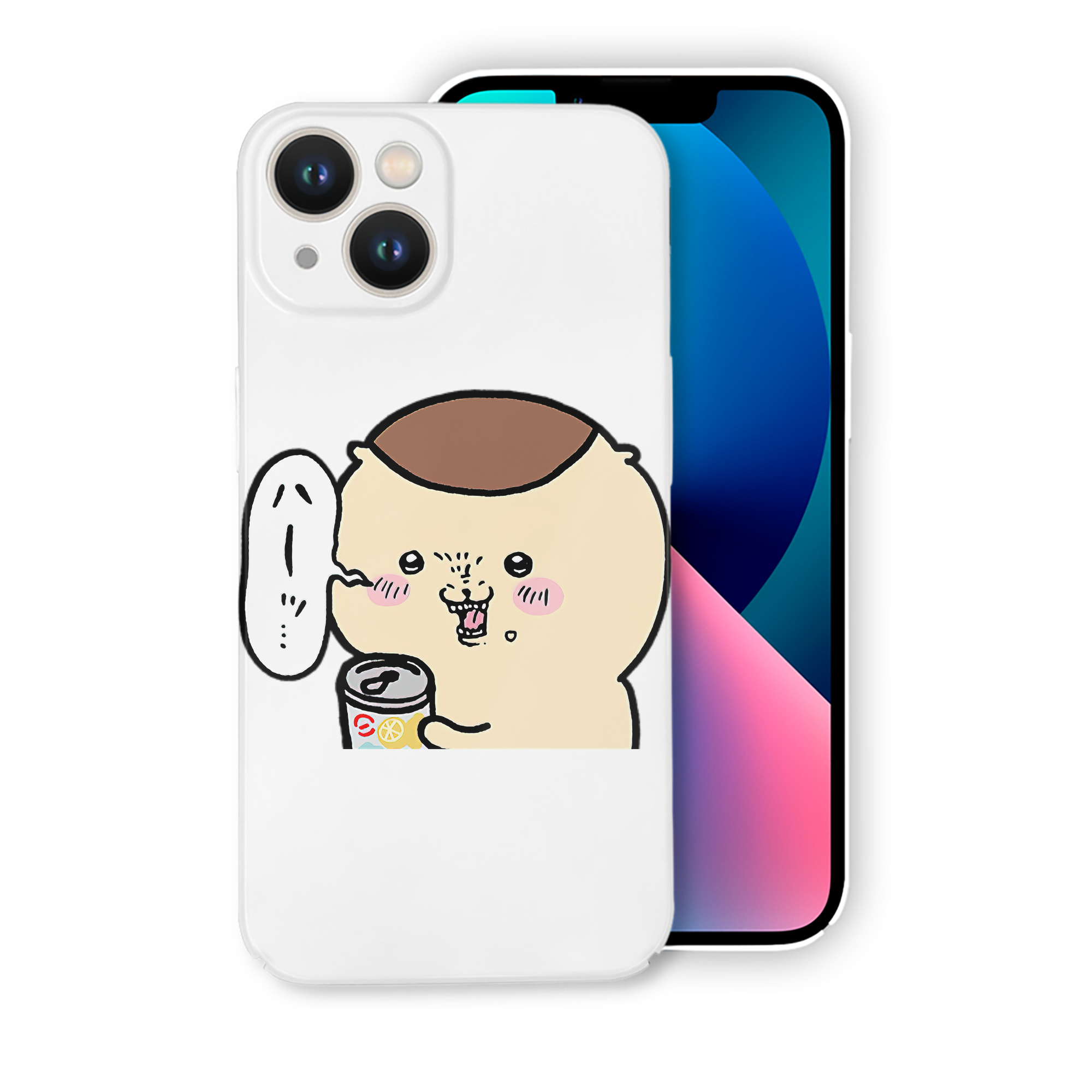 （画像用） ちいかわ くりまんじゅう Chii-kawa kuri manjū 【iPhone 14シリーズ対応】ハードケース